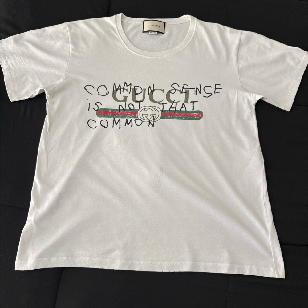 Gucci White Coco Capitán Graphic T-Shirt
